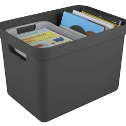 Sunware Aufbewahrungsboxen-Sigma home 18 Liter Aufbewahrungsbox - Anthracite