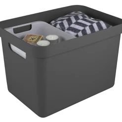 Sunware Aufbewahrungsboxen-Sigma home 18 Liter Aufbewahrungsbox - Anthracite