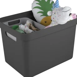 Sunware Aufbewahrungsboxen-Sigma home 18 Liter Aufbewahrungsbox - Anthracite
