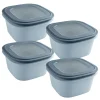 Sunware Schüssel & Schalen^Sigma home 3,8 Liter Set von 4 Frischhaltedose - Blue