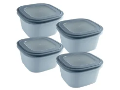 Sunware Schüssel & Schalen^Sigma home 3,8 Liter Set von 4 Frischhaltedose - Blue