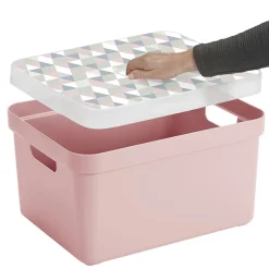 Sunware Aufbewahrungsboxen-Sigma home 32 Liter Aufbewahrungsbox - Pink