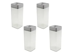 Sunware Schüssel & Schalen^Sigma home 1,4 Liter Set von 4 Vorratsdose - Grey