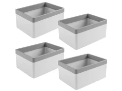 Sunware Schüssel & Schalen-Sigma home 3,3 Liter Set von 4 Organiser - White