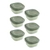 Sunware Sigma home 0,5 Liter Set von 6 Frischhaltedose - Green< Schüssel & Schalen