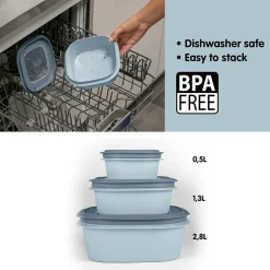 Sunware Schüssel & Schalen^Sigma home 2,8 Liter Frischhaltedose - Blue