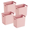 Sunware Aufbewahrungsboxen-Sigma home 4er-Set 25L Aufbewahrungsbox - rosa