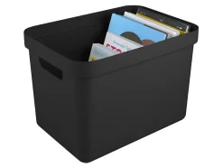Sunware Sigma home 4er-Set 18L Aufbewahrungsbox - schwarz< Aufbewahrungsboxen