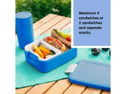 Sunware sigma home Food 2er-Set lunchbox - Blue< Schüssel & Schalen