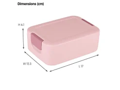 Sunware Schüssel & Schalen^sigma home Food 2er-Set Lunchbox klein - rosa