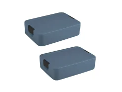 Sunware Schüssel & Schalen^sigma home Food 2er-Set Lunchbox - blau