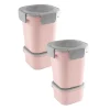 Sunware Schüssel & Schalen^sigma home Food 2er-Set Lunchbecher - rosa