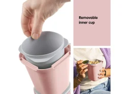 Sunware Schüssel & Schalen^sigma home Food 2er-Set Lunchbecher - rosa