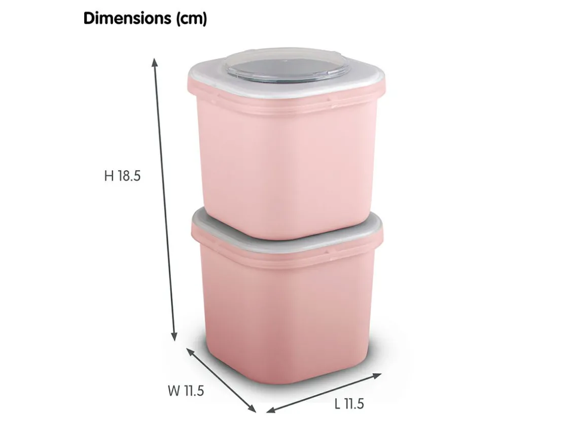 Sunware Schüssel & Schalen-sigma home Food 2er-Set Lunchbox - Pink