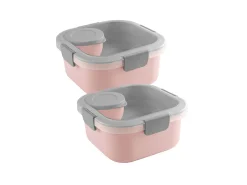 Sunware Schüssel & Schalen^sigma Home Food 2er-Set Lunchbox - rosa