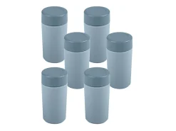 Sunware Trinkflaschen^sigma home Food 6er-Set Trinkflasche - blau