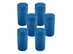 Sunware sigma home Food 6er-Set Trinkflasche - blau< Trinkflaschen