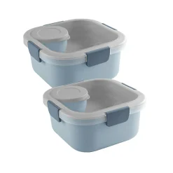 Sunware Schüssel & Schalen-sigma Home Food 2er-Set Lunchbox - blau