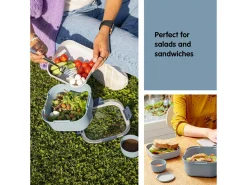 Sunware Schüssel & Schalen-sigma Home Food 2er-Set Lunchbox - blau
