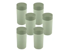 Sunware Trinkflaschen^sigma home Food 6er-Set Trinkflasche - grün