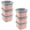Sunware Sigma home Food to go Set von 6 Lunchboxen - Pink< Schüssel & Schalen