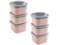 Sunware Sigma home Food to go Set von 6 Lunchboxen - Pink< Schüssel & Schalen