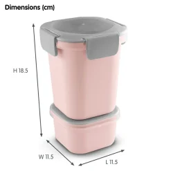Sunware Schüssel & Schalen^Sigma home Food to go Lunchbecher - Pink
