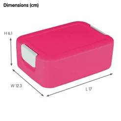 Sunware Sigma home Food to go kleiner Lunchbox - Pink< Schüssel & Schalen