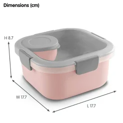 Sunware Schüssel & Schalen^Sigma home Food to go Lunchbox - Pink
