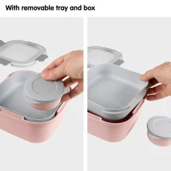 Sunware Schüssel & Schalen^Sigma home Food to go Lunchbox - Pink