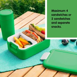 Sunware Schüssel & Schalen-Sigma home Food to go kleiner Lunchbox - Green