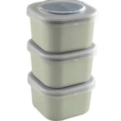 Sunware Schüssel & Schalen^Sigma home Food to go 3er-Set Lunchboxen - Green