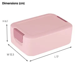 Sunware Schüssel & Schalen-Sigma home Food to go Brotdose - Pink