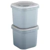 Sunware Sigma home Food to go Set von 2 Lunchboxen - Blue< Aufbewahrungsboxen