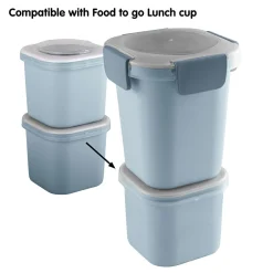Sunware Sigma home Food to go Set von 2 Lunchboxen - Blue< Aufbewahrungsboxen