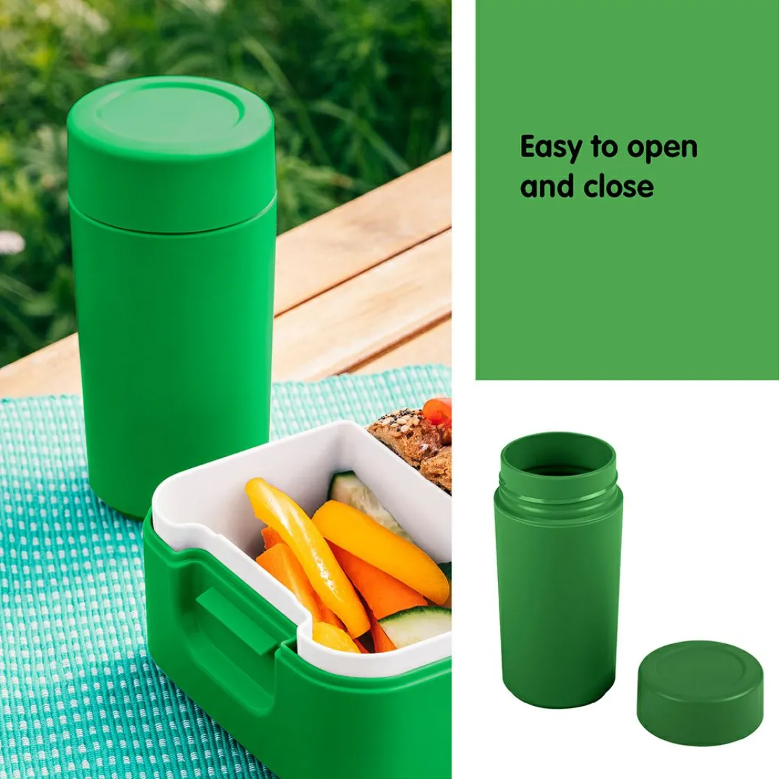Sunware Trinkflaschen-Sigma home Food to go Trinkflasche - Green