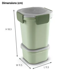 Sunware Sigma home Food to go Lunchbecher - Green< Schüssel & Schalen