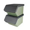 Sunware Aufbewahrungsboxen^Sigma Home 45L Green Sortiereinheit met Deckel - 2 Stück