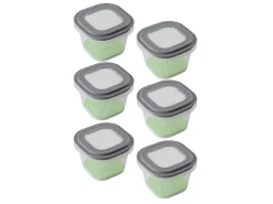 Sunware Schüssel & Schalen^Sigma home 0,8L Grey Frischhaltedose mit Tray - Set von 6