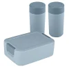 Sunware Sigma home Lunchbox mit 2 Trinkbechern - Blue< Schüssel & Schalen