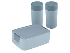 Sunware Sigma home Lunchbox mit 2 Trinkbechern - Blue< Schüssel & Schalen