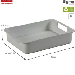 Sunware Schüssel & Schalen^Sigma home M Tray - Grey