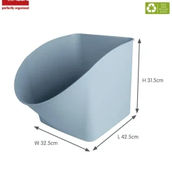 Sunware Aufbewahrungsboxen^Sigma home set van 4 Spielzeugboxen - Blue