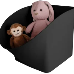 Sunware Sigma home Set von 4 Spielzeugboxen - Black< Aufbewahrungsboxen