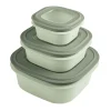 Sunware Schüssel & Schalen-Sigma home 3-teiliges Frischebehälterset - Green