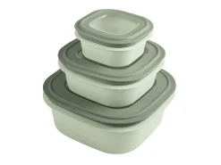 Sunware Schüssel & Schalen-Sigma home 3-teiliges Frischebehälterset - Green