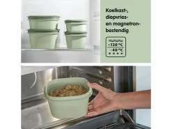 Sunware Schüssel & Schalen-Sigma home 3-teiliges Frischebehälterset - Green