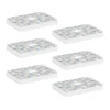 Sunware Aufbewahrungsboxen-Sigma home Triangel Deckel - Set von 6