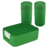 Sunware Sigma Lunchbox home mit 2 Trinkbechern - Dark Green< Schüssel & Schalen
