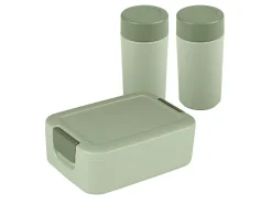 Sunware Schüssel & Schalen-Sigma Lunchbox home mit 2 Trinkbechern - Green